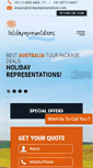 Mobile Screenshot of holidayrepresentations.com